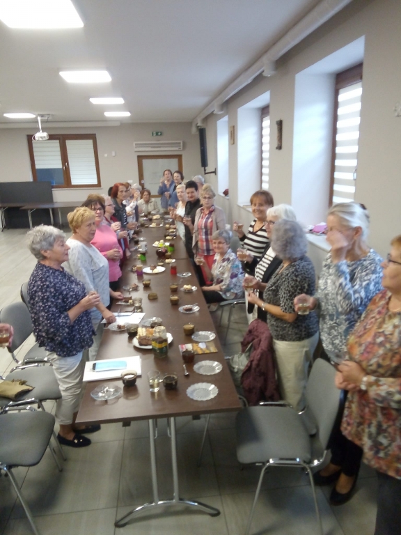 Klub seniora jak zwykle liczny i wesoły