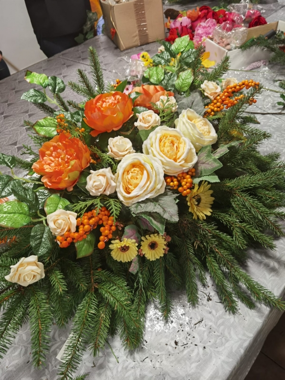 Spotkanie koła florystycznego
